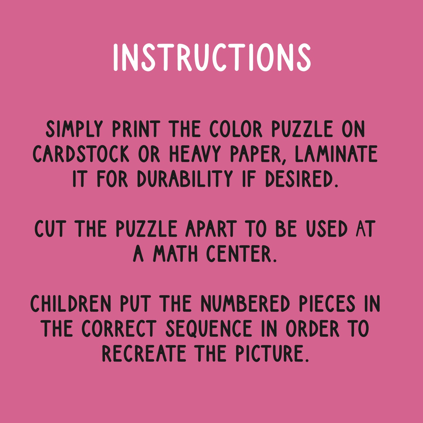 Mother’s Day Themed Number & Alphabet Sequence Puzzles: 1-100 and A-Z (Upper & Lowercase), Printable for Preschool and Kindergarten Activities