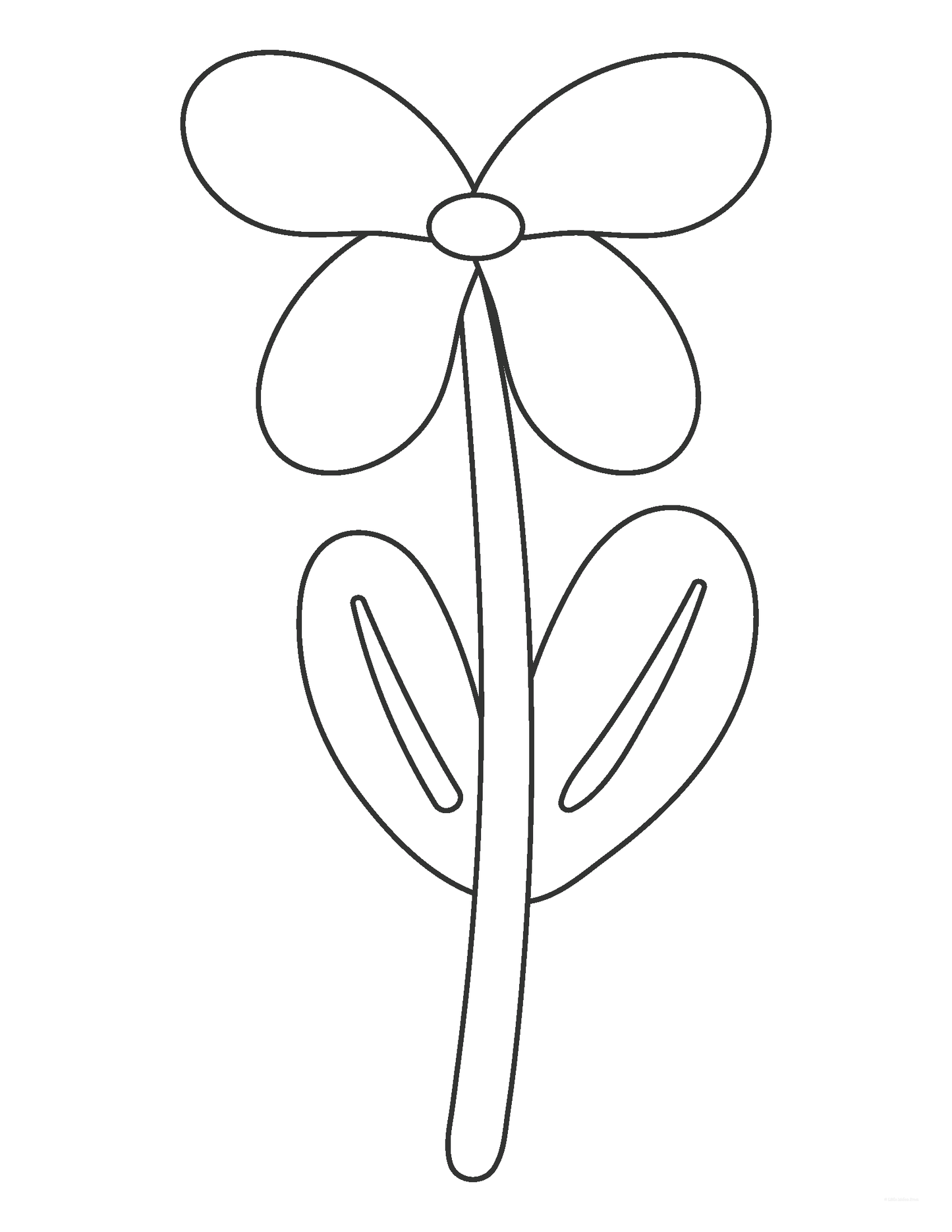 Free Spring Flower Coloring Sheets