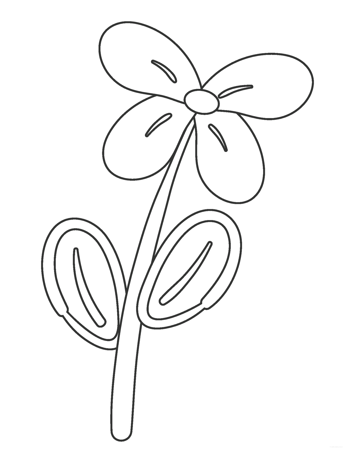 Free Spring Flower Coloring Sheets