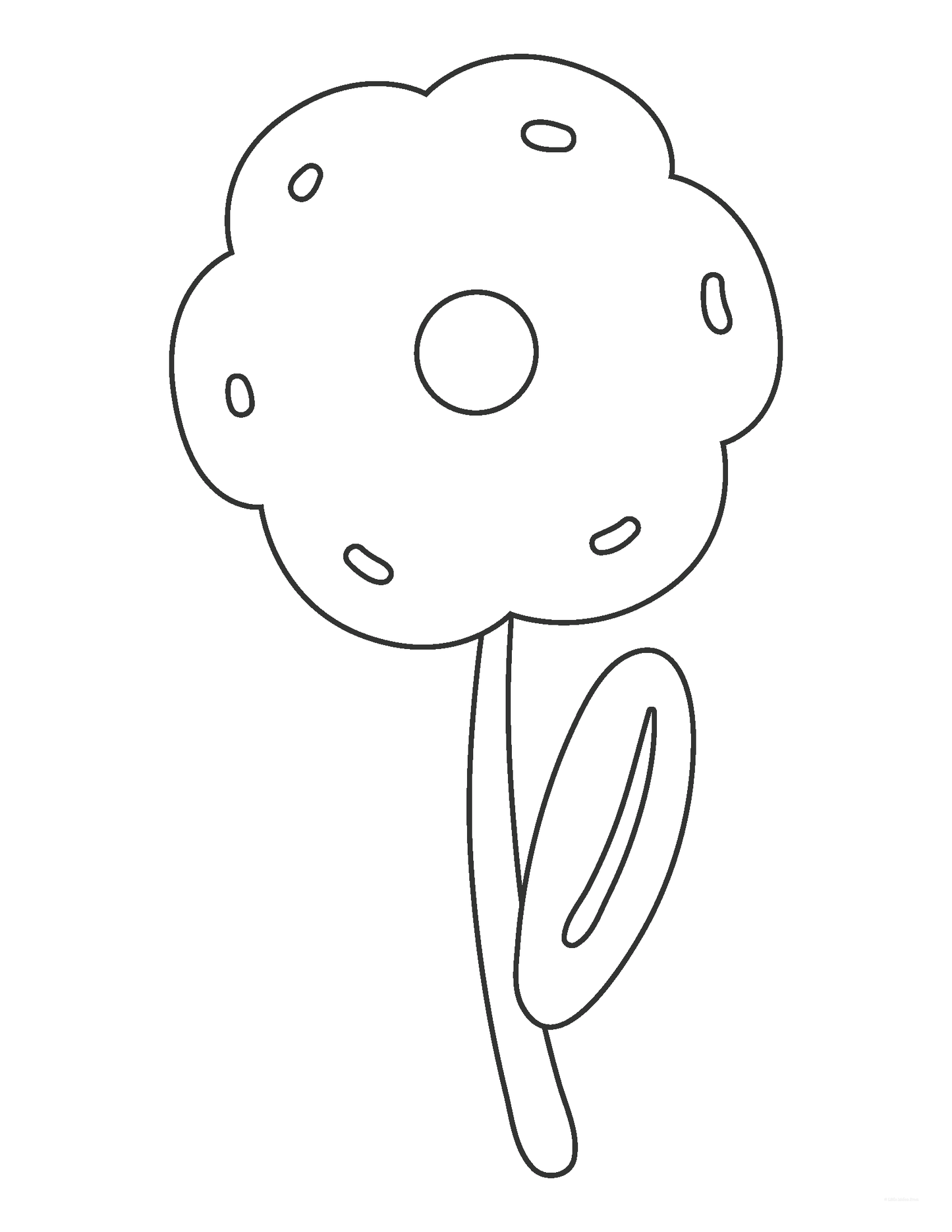 Free Spring Flower Coloring Sheets