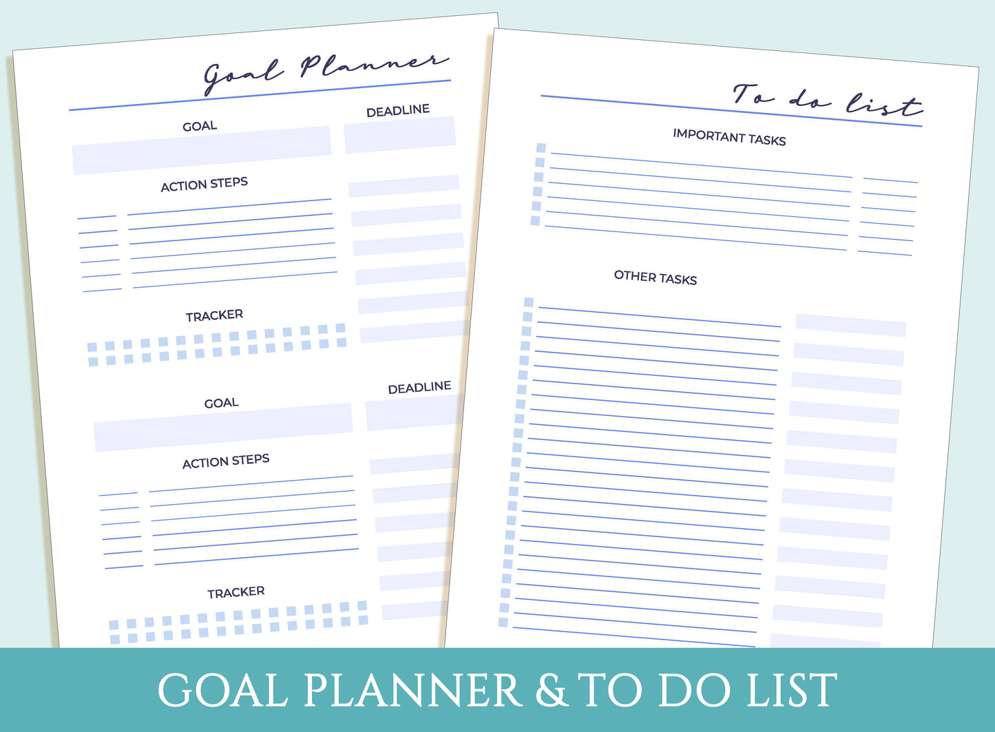 2024 Printable Planner, Minimalist, Daily Weekly Monthly Yearly, A4 A5 Letter Size, Goal Planner, To Do List, Habit Tracker, Planner Inserts