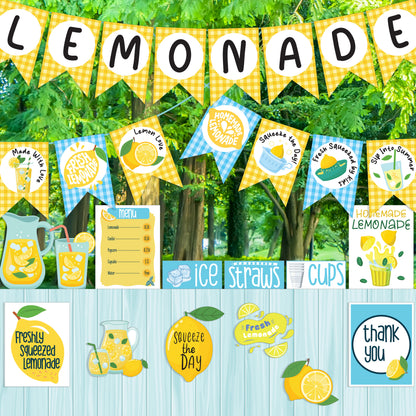 Lemonade Stand Dramatic Play & Business Project, Pretend Play Entrepreneurship Bundle, Summer Classroom Activity