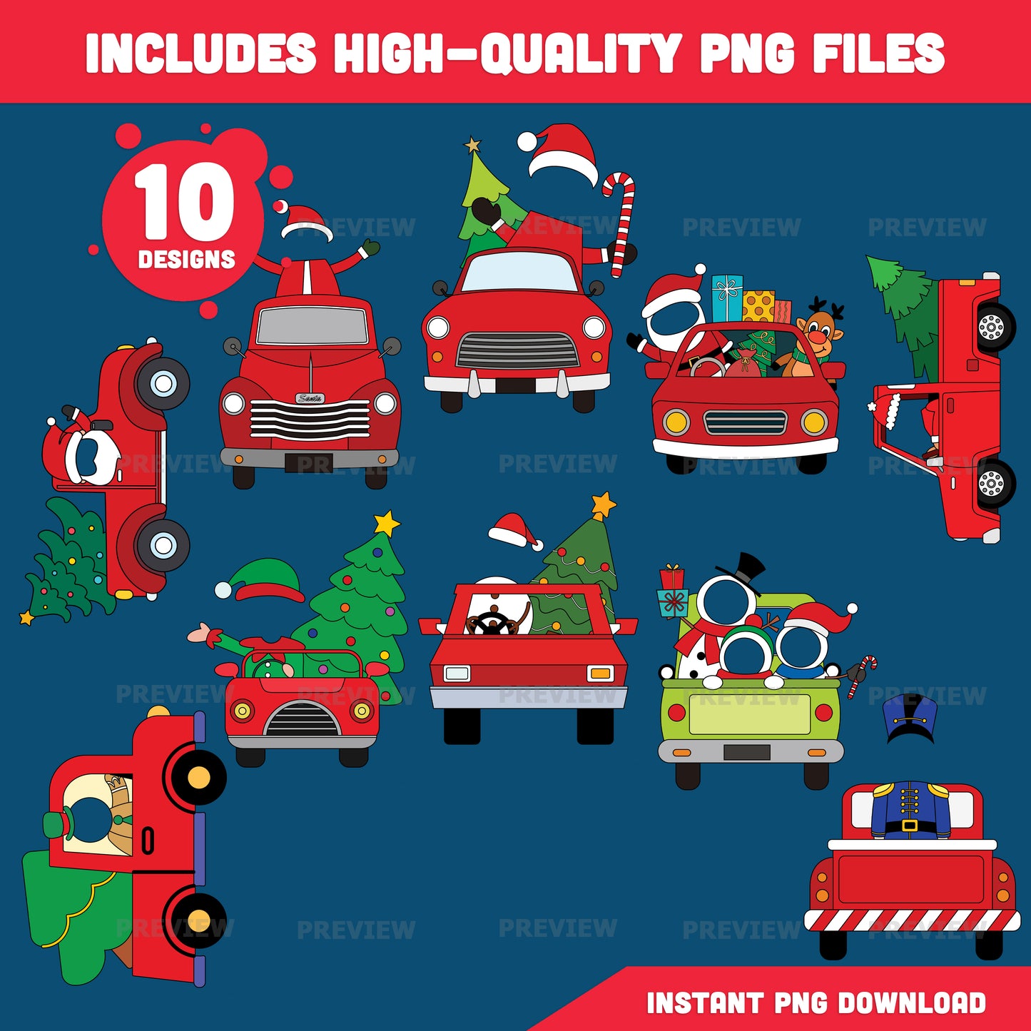 Christmas Truck Add Your Own Face Crafts, Add Your Photo Winter Body Templates with Coloring Pages, Classroom & Home Activity