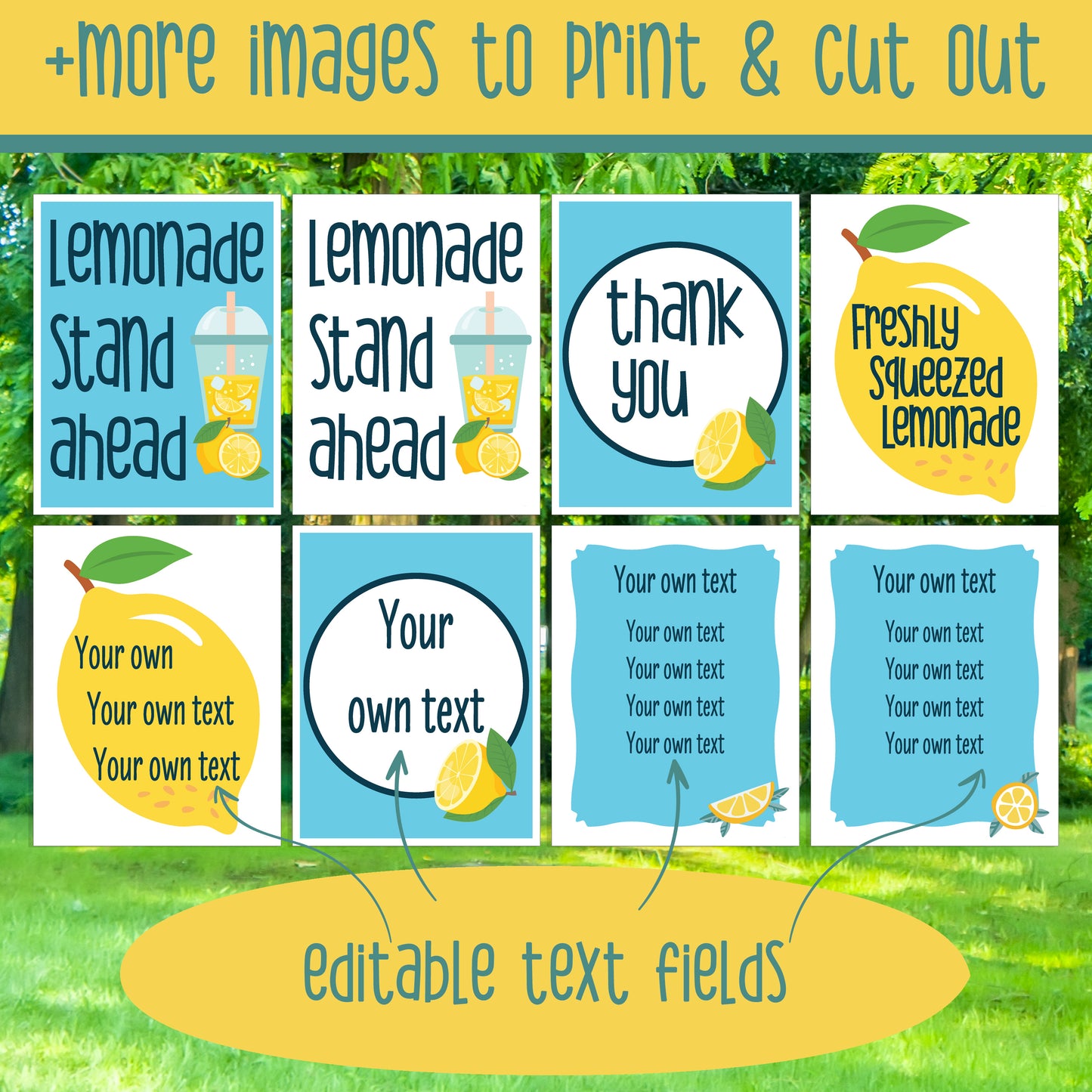 Lemonade Stand Dramatic Play & Business Project, Pretend Play Entrepreneurship Bundle, Summer Classroom Activity