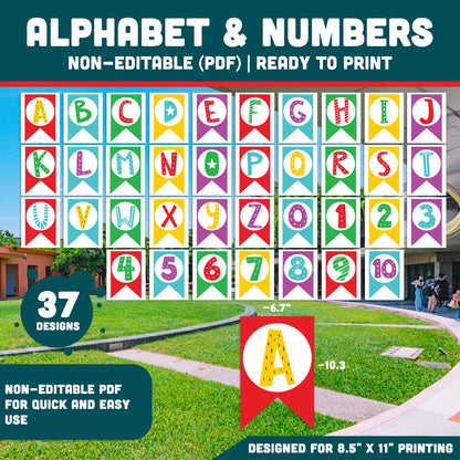 Graduation Party Bundle Printable, Banner Decor, Add Your Own Face Craft, Editable Certificates Any Grade, 235+ Pages, 8.5x11 Set